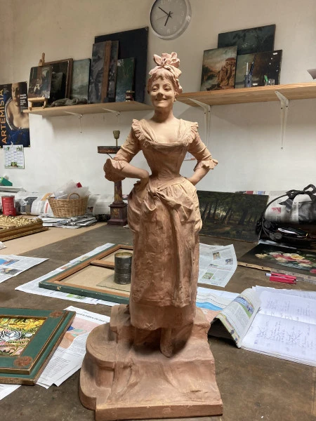 terre cuite après restauration