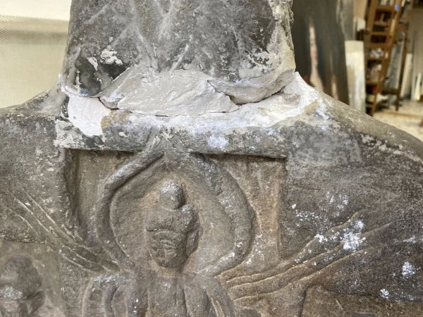 Boudha XVème en granite