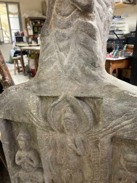 Boudha XVème en granite