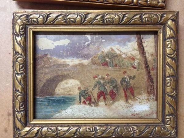 Etienne Prosper, début XXème, Le pont