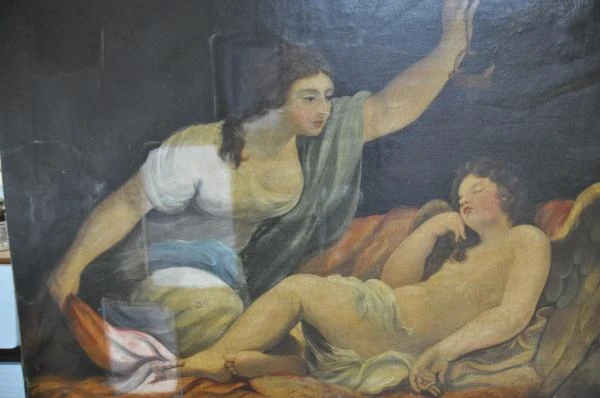 Psyché surprend l'Amour endormi, XIXème