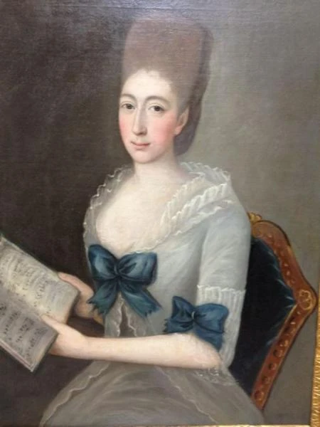 peinture XVIIIème restaurée